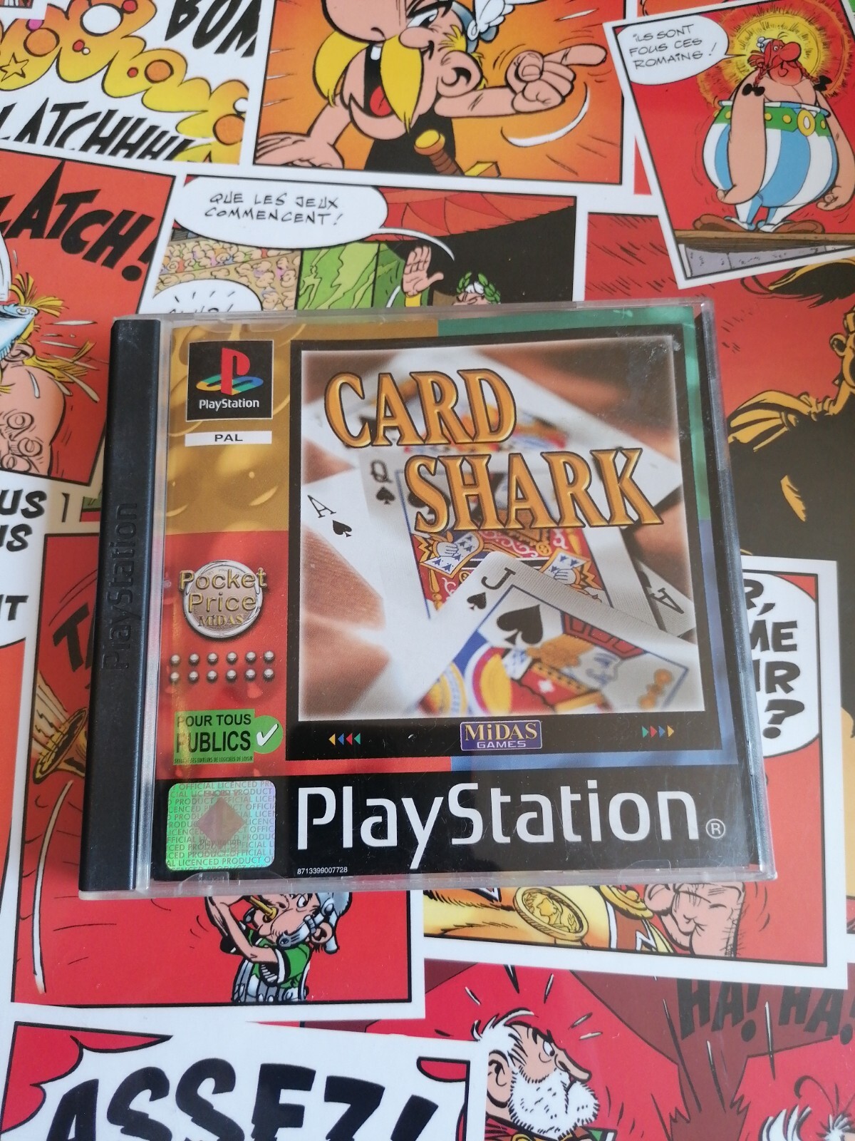 playstation 1 ps1 Card Shark 