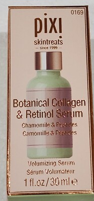 PIXI Skintreats Botanical Collagen & Retinol Serum 1 oz 30 ml