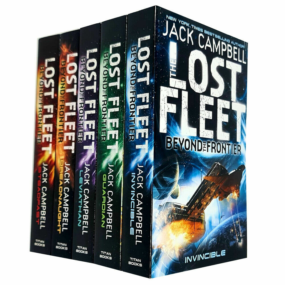 Lost Fleet Beyond the Frontier Series Collection 5 Books Set by Jack Campbell
