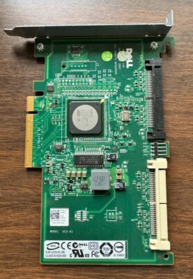 Dell YK838 0YK838 PCI-E 6/iR SAS RAID Controller Card Dell YK838 0YK838 PCI-E 6/iR SAS RAID Controller Card