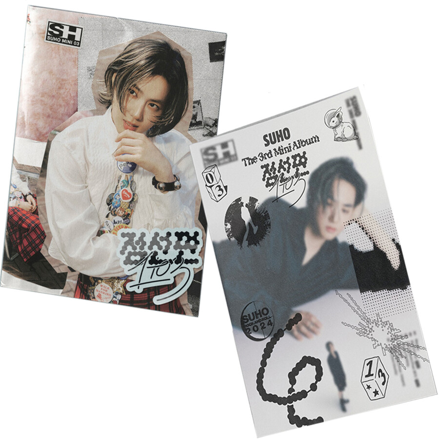 EXO SUHO 점선면(1 TO 3) 3rd Mini Album/CD+Photo Book+2 Card+Poster