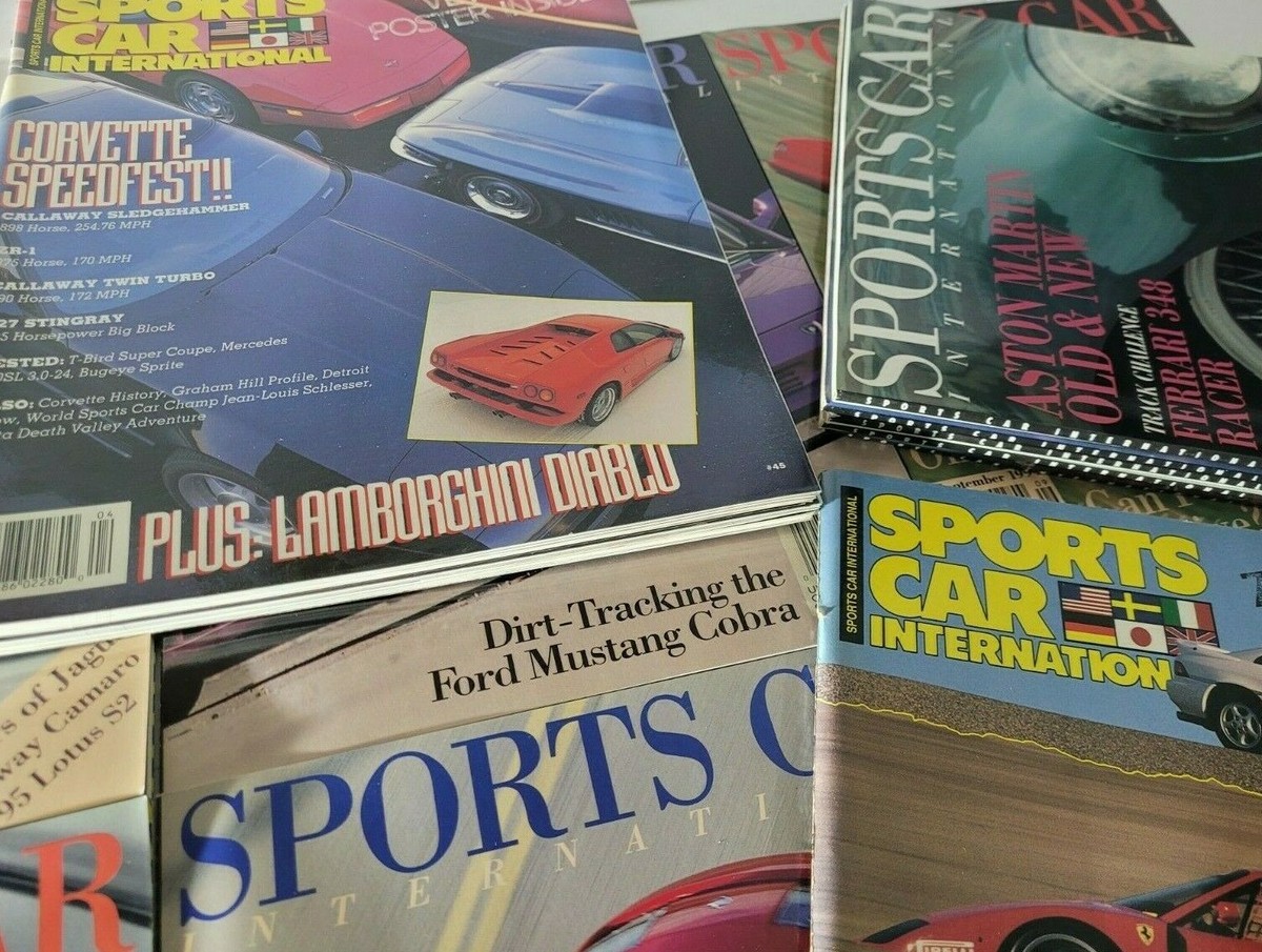 SPORTSCAR 185 ILLUSTRATIONS カーマガジン創刊200号 SPORTSCAR185ILLUSTRATIONSbyBow: CAR MAGAZINE COVER
