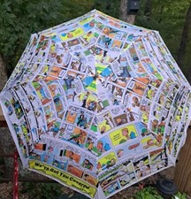 Vintage Newspaper Umbrella Cartoon Comic Strip MARIETTA OHIO SENTINEL