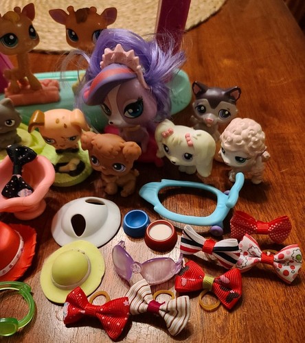 Cappelli Littlest Pet Shop Accessori Barboncino Mc Donald's Fiocchi Occhiali Cupola lightLPS - Foto 2 di 11