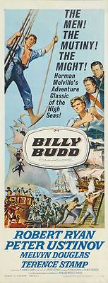 BILLY BUDD Movie POSTER 14x36 Insert Terence Stamp Peter Ustinov Robert Ryan
