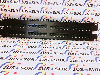 USSP SIEMON HD5-48B 5e SERIES 48 PORT 19'' RJ-45 PATCH PANEL