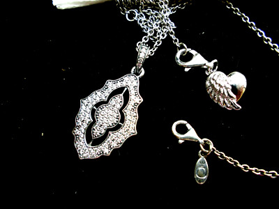 Original*Pandora* Kette + Anhänger Funkelnde Spitze - 925er Silber,  NEU 139  
