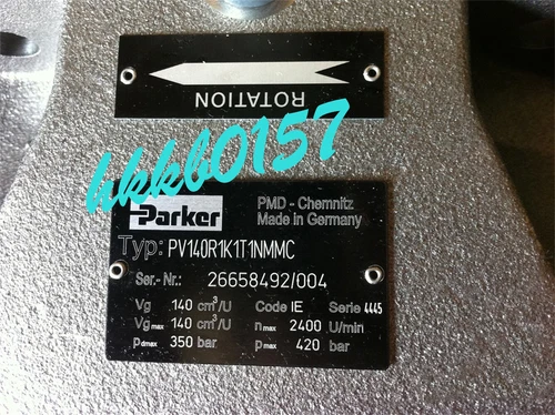PV140R1K1T1NMMC Parker Hydraulic piston pump brand new