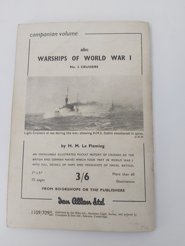 ABC Warships of World War 1 No. 1 - Battleships and Cruisers British and German - Picture 5 of 5