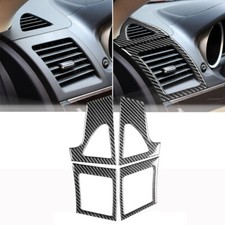 For Mitsubishi Lancer Evo X 2008-15 4pcs Carbon Fiber Side Air Condition Cover For Mitsubishi Lancer Evo X 2008-15 4pcs Carbon Fiber Side Air Condition Cover