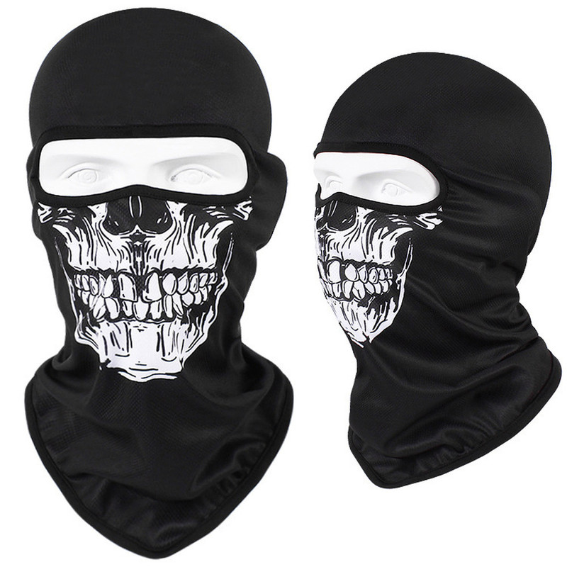 Balaclava Skull Mask Ghost Bandana Motorcycle Full Face Masks Halloween Mask