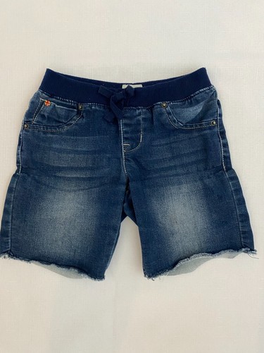 HUDSON DENIM BLUE JEAN CUT OFF SHORTS GIRLS SIZE 6 - Picture 2 of 2