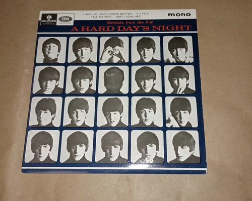 The Beatles A Hard Days Night EP 1964 U.K. Parlophone EMI 45 Record GEP 8920