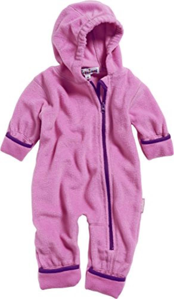 (TG. 9-12 mesi (Taglia produttore:80 cm)) Playshoes Fleece-Overall farblich abge