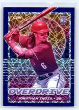 2021 Panini Chronicles #24 Jonathan India Overdrive Blue Velocity