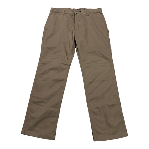 Carhartt Relaxed Fit Cargo Pants Men 42x34 Utility Work Brown B324-DKH New