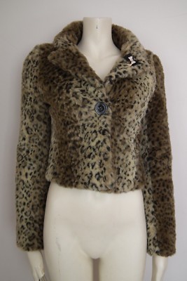 lipsy leopard coat