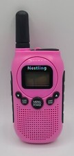 Nestling Pink Walkie Talkie For Kids ChildrensToy Replacement Or Parts Untested
