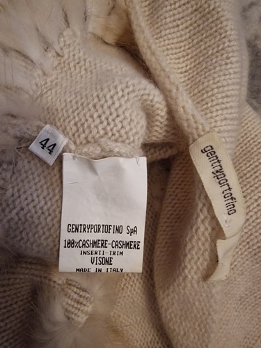 GENTRYPORTOFINO 100% KASCHMIR Gr. 38-40 M mit Kaninchen Fell UVP 1.100Euro - Bild 16 von 20