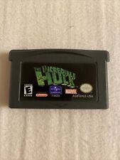 The Incredible Hulk (Nintendo Game Boy Advance GBA) AUTHENTIC TESTED