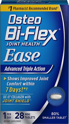 Osteo BiFlex Ease Advanced Triple Action Dietary Supplement - 28 Tablets
