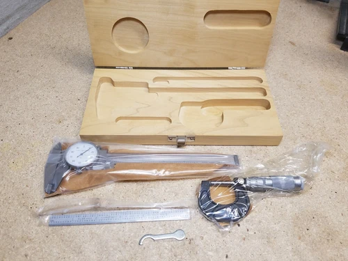 Scherr tumico percision tool kit-  Made in U.S.A. - Starrett,  Mitutoyo 