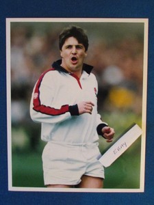 Original Press Photo 10 X8 Stuart Barnes England Rugby
