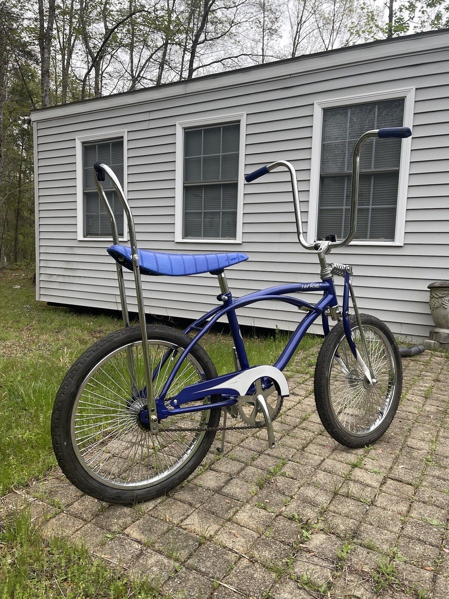 2010 Candy Blue KHS Hot Rod 20” Steel Cruiser Bike KHS Bicycle Low