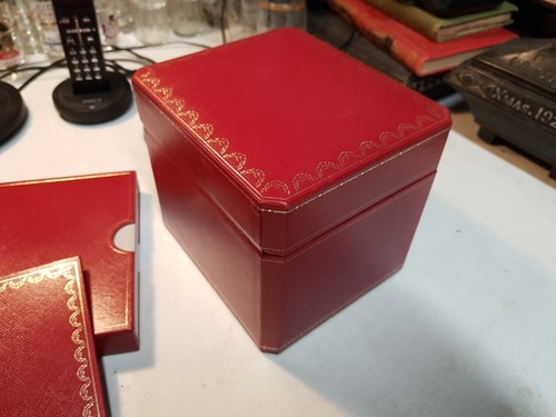 Cartier Empty Watch Display / Storage Box, Outer Box, Books - Picture 9 of 18