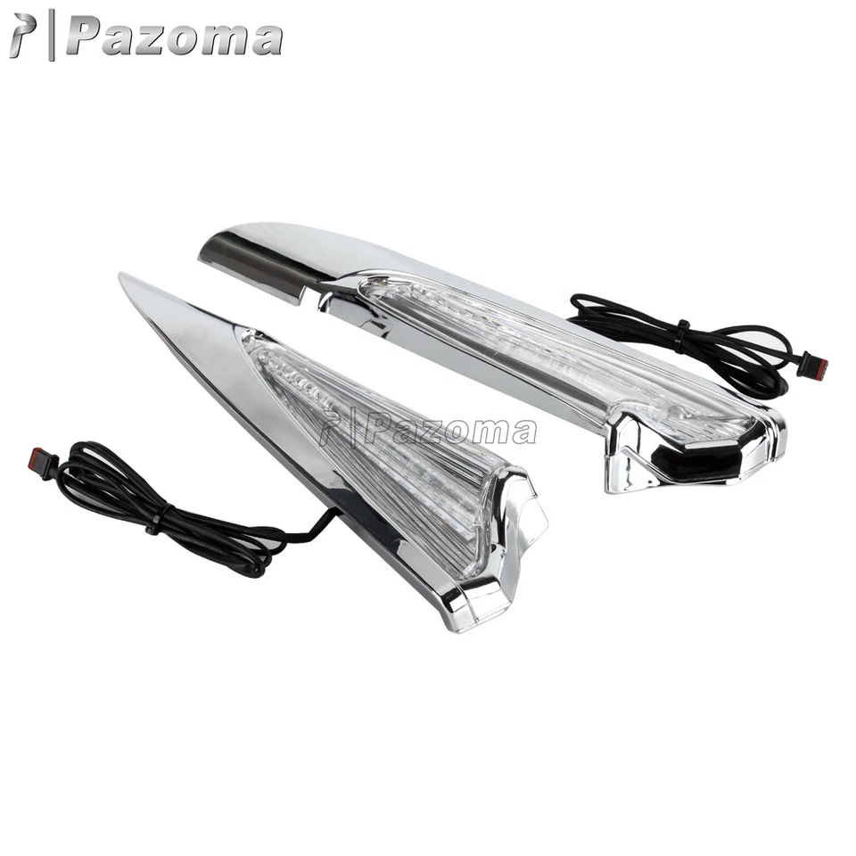 Saddlebag LED Light Running Lights & Turn Signals For Honda Gold Wing Tour 2018+ - Image 4 of 4