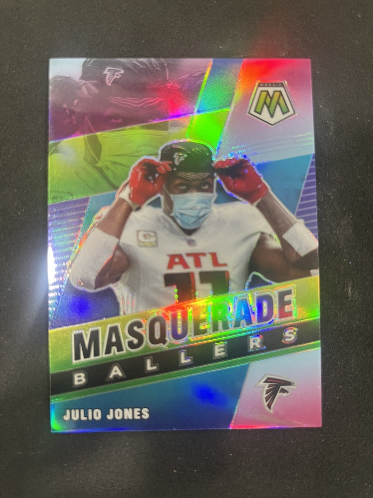 2021 Mosaic Football Julio Jones Masquerade Ballers MB-1