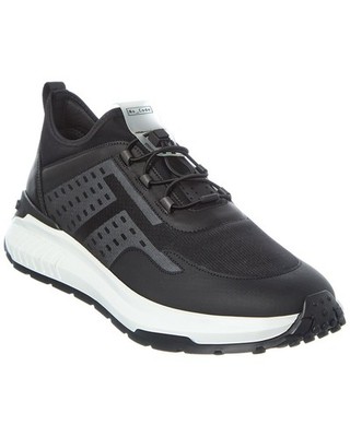 Tod S No_Code Canvas & Leather Sneaker Men's Black 11