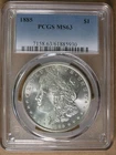 $1 1885 Morgan Silver Dollar PCGS MS63 Philadelphia Mint * AvenueCoin