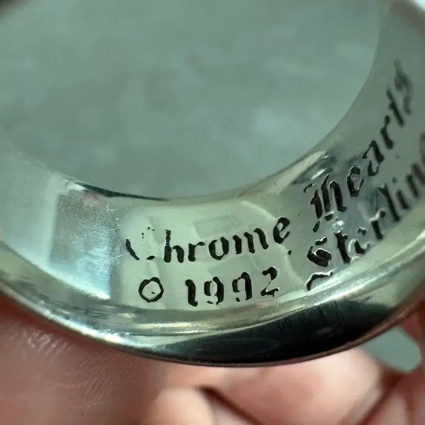 Chrome Hearts Floral Ring US9.5 Authentic Jewelry Ring thumbnail 3