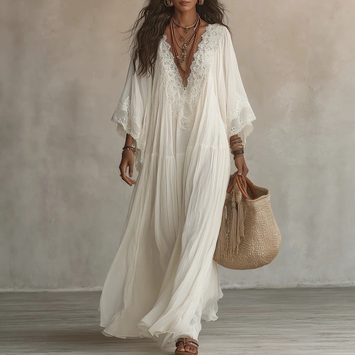 White 70s Dresses for Women for sale