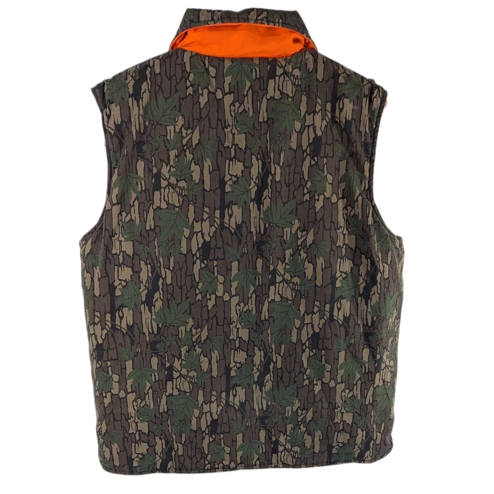 Winchester Hunting Vest Camo Mens Medium Rebark Vintage - Image 2 of 4