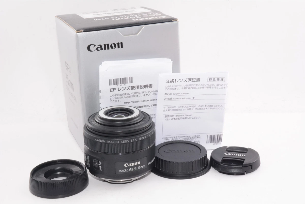 Canon EF-S 35mm Focal f/2.8 Camera Lenses for sale | eBay
