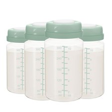 4pcs 10oz Breast Milk Storage Bottle for 22oz Breast Milk Cooler,3449