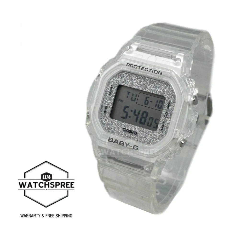 Casio Baby-G Glitter Colours Series Transparent Resin Band Watch BGD-565GC-7 - image 2 of 3
