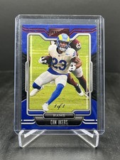 2021 Panini Playbook Football Cam Akers Red 1/1 #43