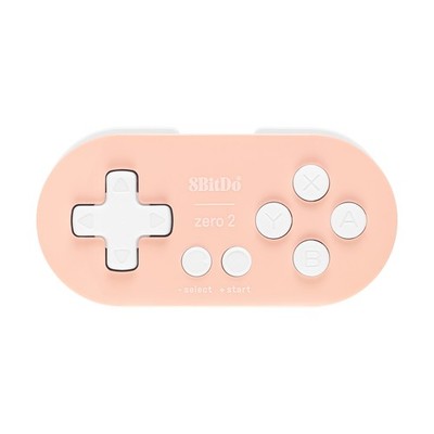 8BitDo Zero 2 Bluetooth Gamepad, pink
