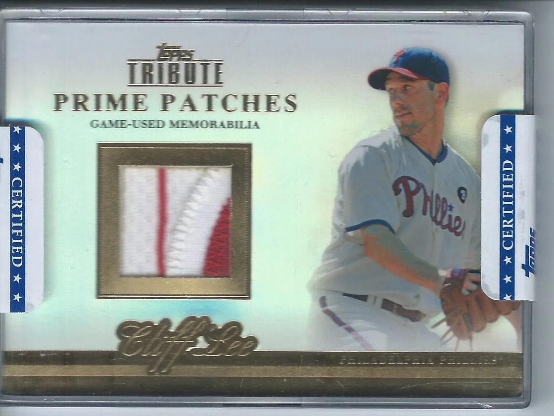 Major Leagues (MLB) Cliff Lee Baseball Serial Numbered Sports