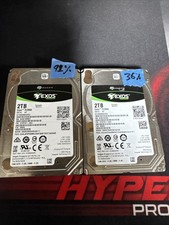X2 EXOS Enterprise 7E2000 2TB 2.5" SATA Hard Drive ST2000NX0253 91%-36% Health