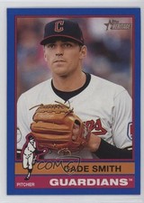 2025 Topps Heritage Dark Blue Border Cade Smith #307 b4d