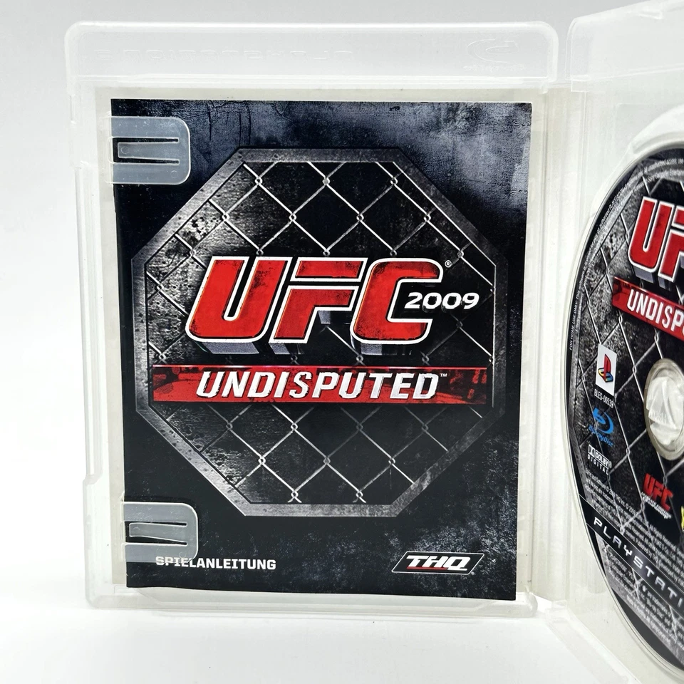 PS3 UFC 2009 Undisputed PAL Austria German UK TESTED Region Free CIB VGC - Image 4 of 4