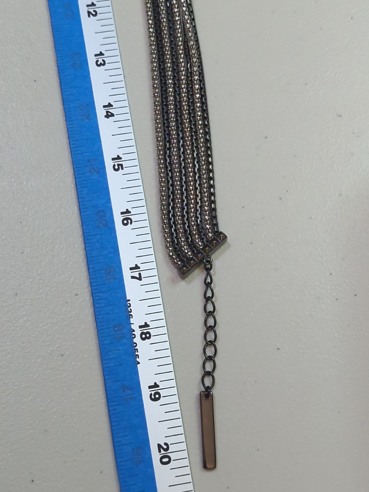 BCBGeneration Statement Choker Necklace Woven Kno… - image 4