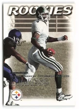 2000 SkyBox Dominion #213 Plaxico Burress Rookie Pittsburgh Steelers