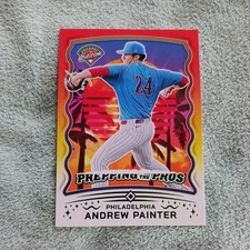 2025 RC ANDREW PAINTER ERROR CARD PROSPECT EDITION #12 GREEN
