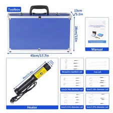 1500W 12 Coils Magnetic Induction Heater Kit Tool for Automotive Flameless Heat-
