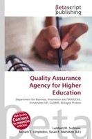 Lambert M. Surhone (U. A.) | Quality Assurance Agency For Higher Education